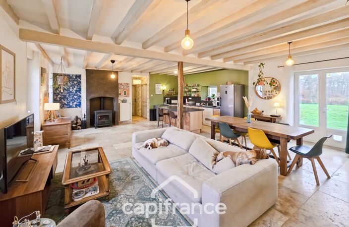 Dpt nièvre (58), DORNES, Maison à vendre 6 pièces, 152m², terrain 4700m², dépendances — photo 2