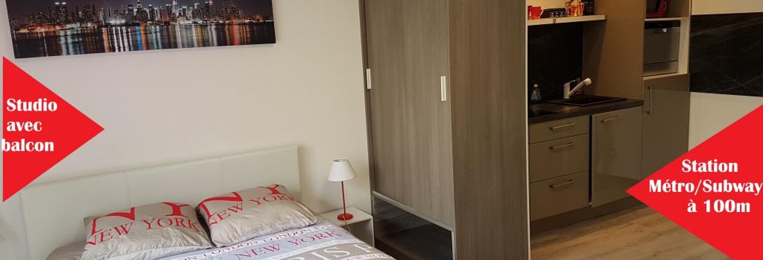Appartement 1 Pièce 26 m² à louer à Lyon 3 (69003)