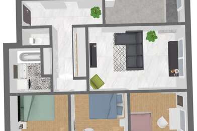 Appartement 4 pièces 1600 €