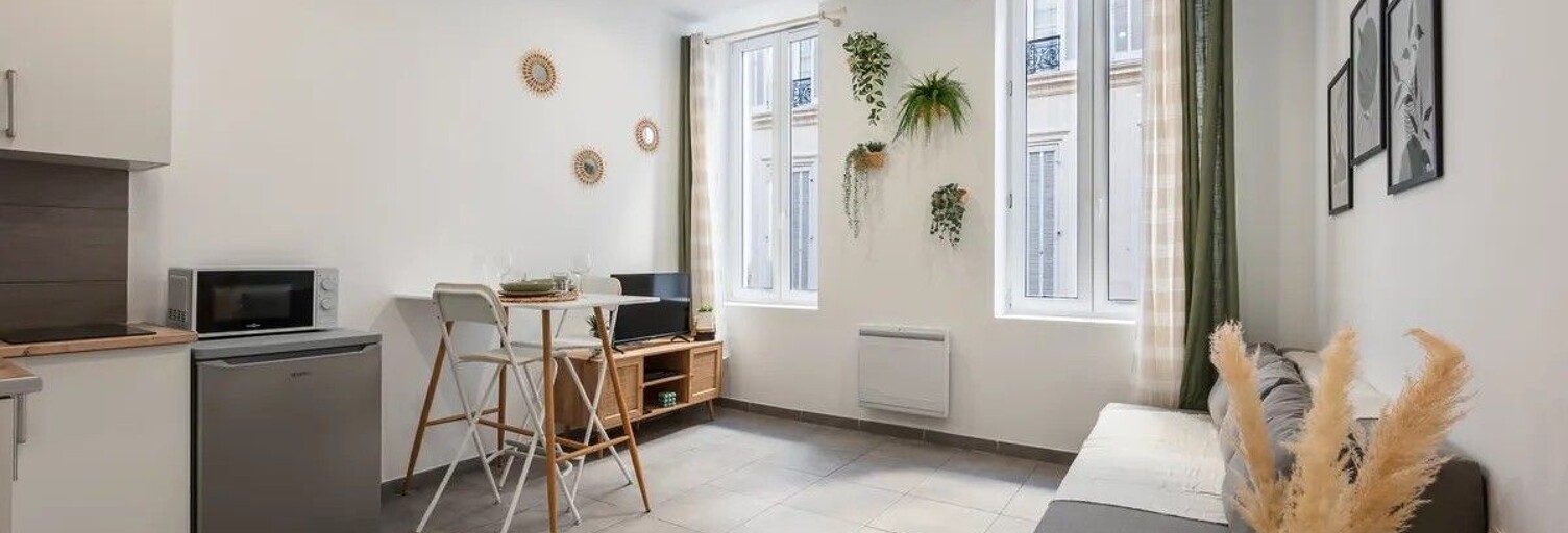 Appartement 2 Pièces 31 m² à louer à Marseille 1 (13001)