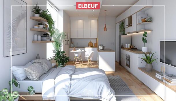 Appartement 1 pièces  à vendre Elbeuf 76500