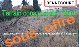 Terrain  732 m² à vendre à Bennecourt (78270)