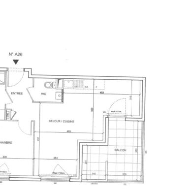 Appartement 2 pièces 697 €