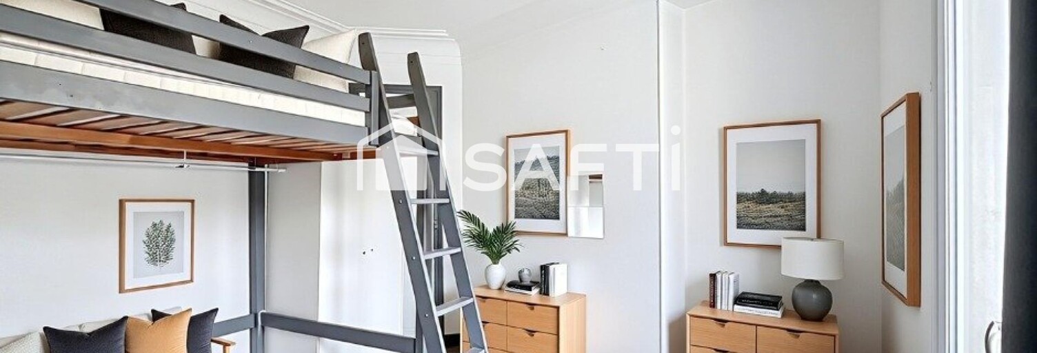 Appartement 1 Pièce 21 m² à vendre à Paris 18 (75018)