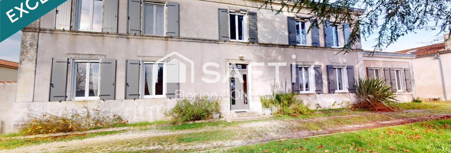 Maison 9 Pièces 225 m² à vendre à Saint-Georges-du-Bois (17700)