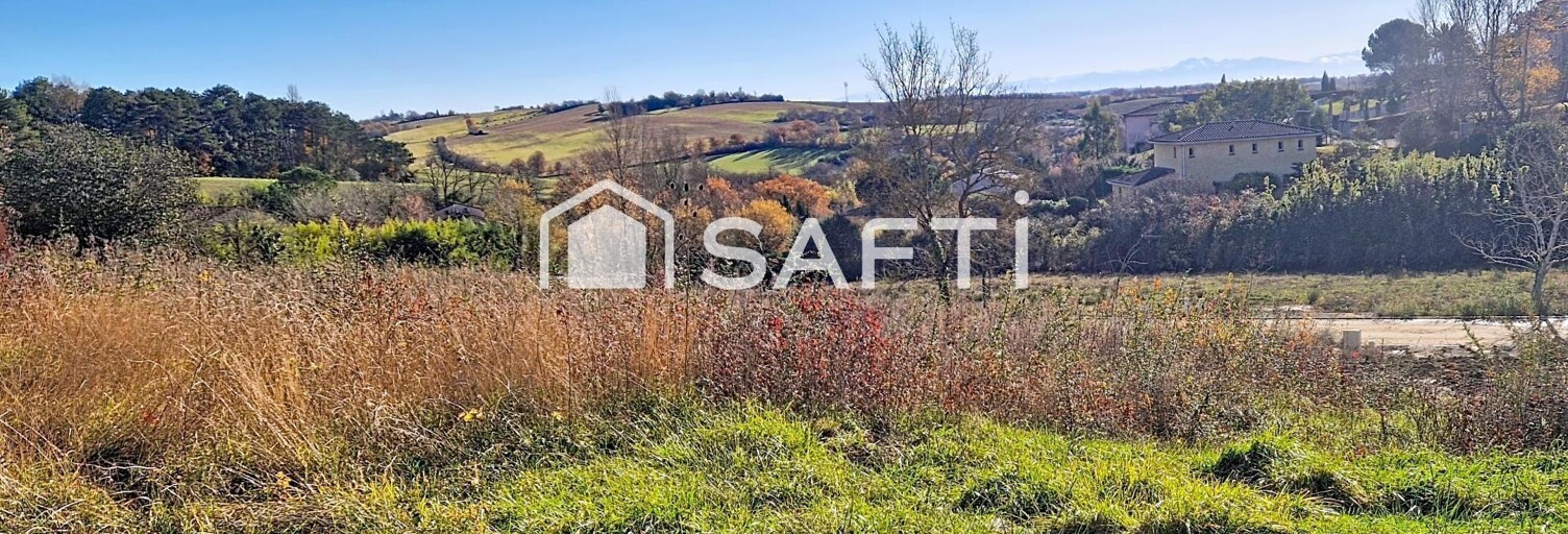 Terrain  1444 m² à vendre à Clermont-le-Fort (31810)