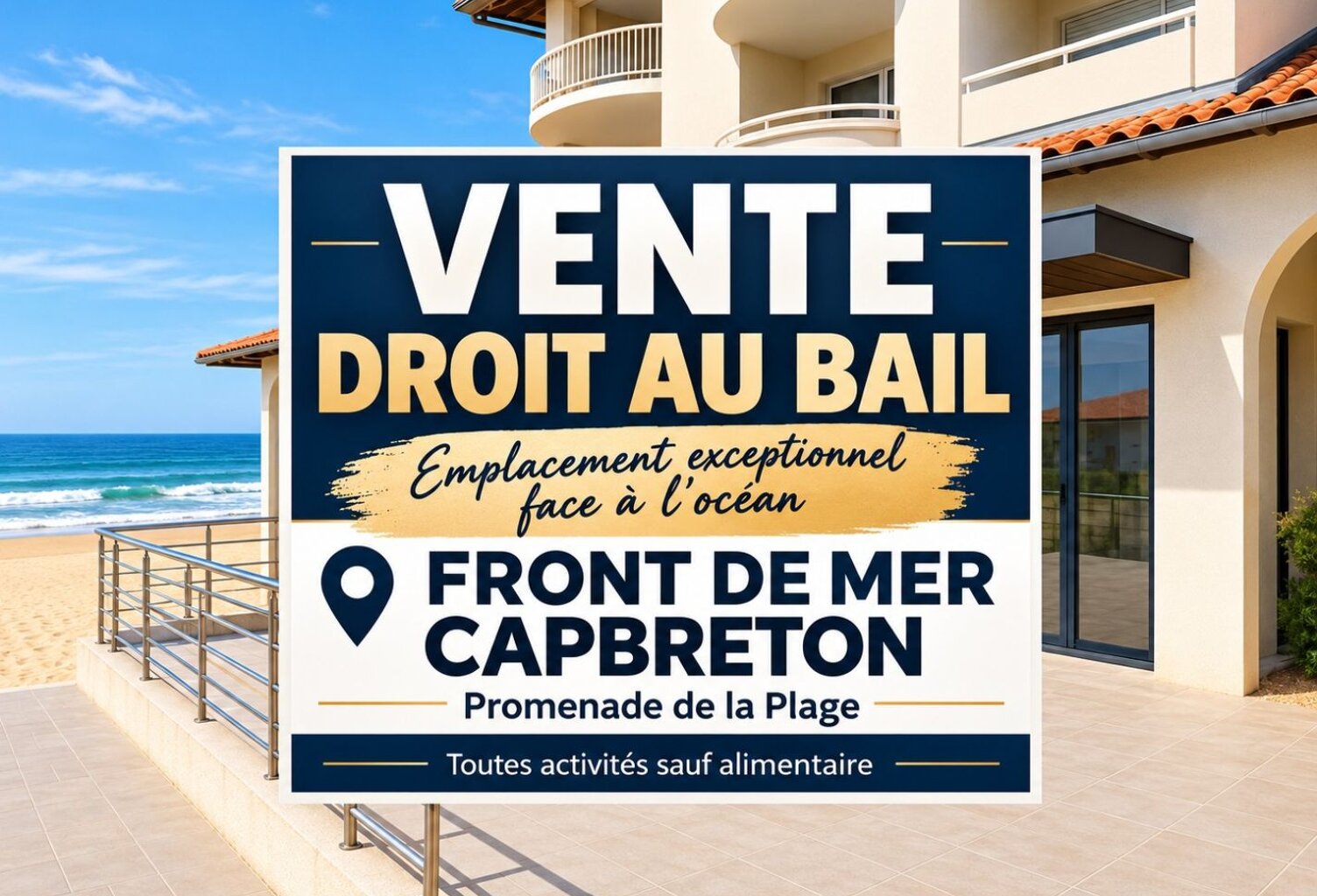 Activité commerciale Droit au bail — photo 1