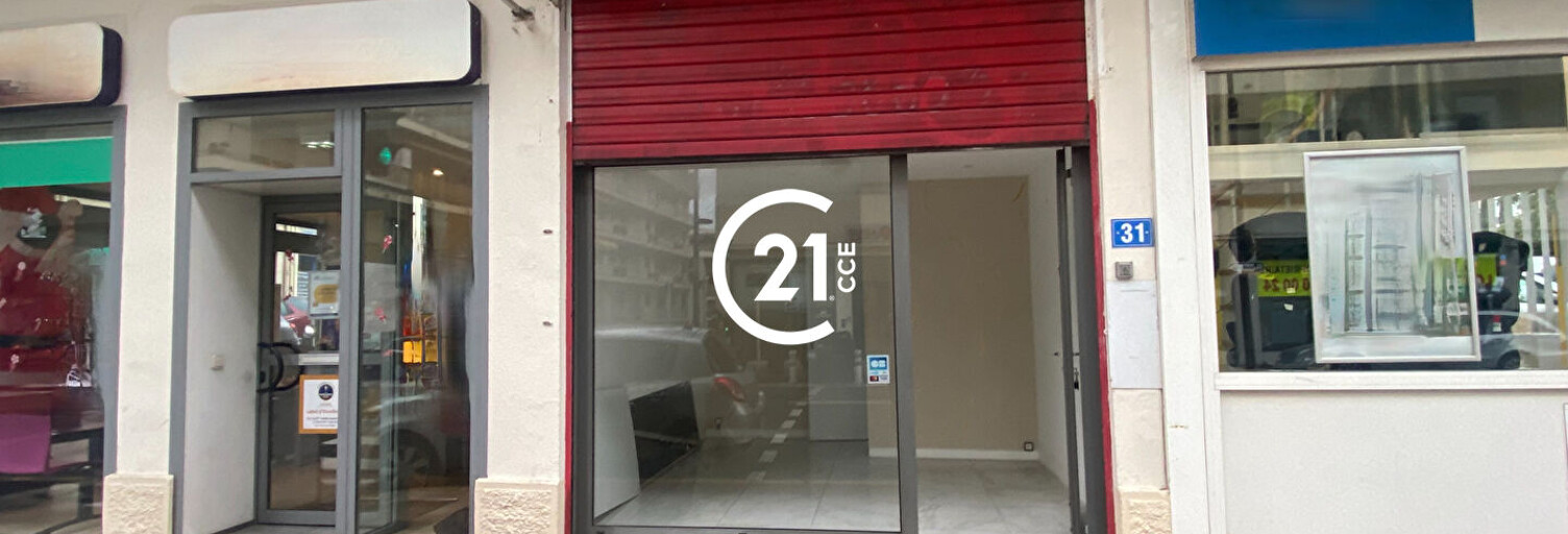 Commerce  13 m² à louer à Antibes (06600)