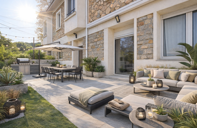 M2236 - TOULON - Mourillon-Lamalgue - Appartement T4 - rez-de-jardin - garage — photo du bien