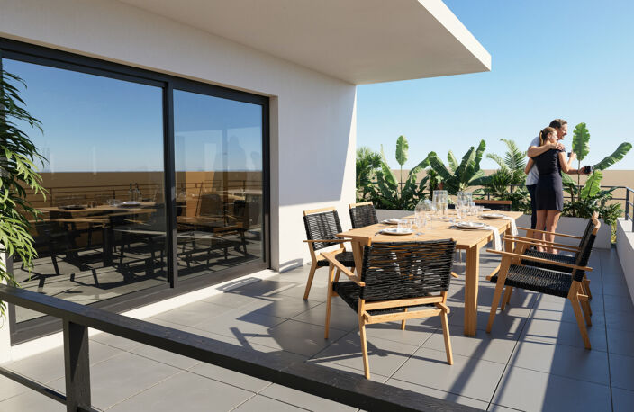 ACHAT LATOUR BAS ELNE - PROGRAMME NEUF - T3 et T4 TERRASSE ET PARKING — photo 3