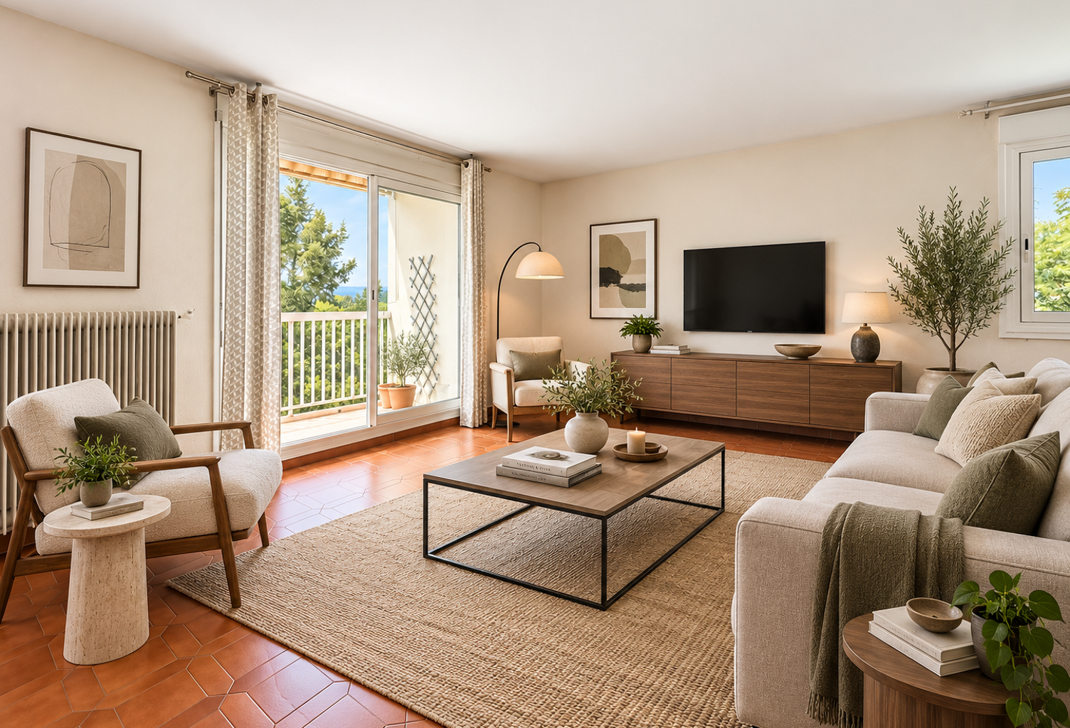 A deux pas de Lyon 5,  appartement traversant, lumineux et fonctionnel au dernier étage — photo 1