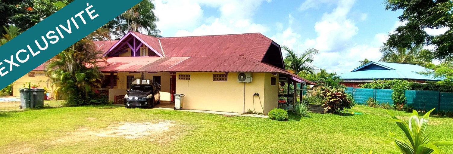 Maison 8 Pièces 240 m² à vendre à Saint-Laurent-du-Maroni (97320)