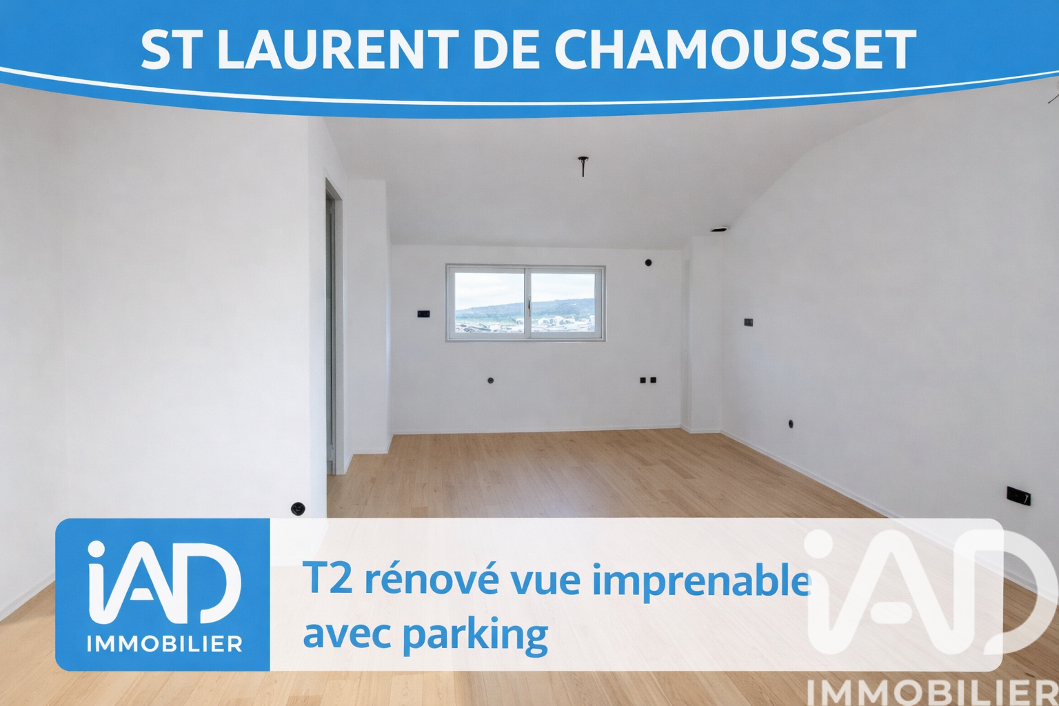 St-Laurent-De-Chamousset - 39m² - 2p. - 1ch.