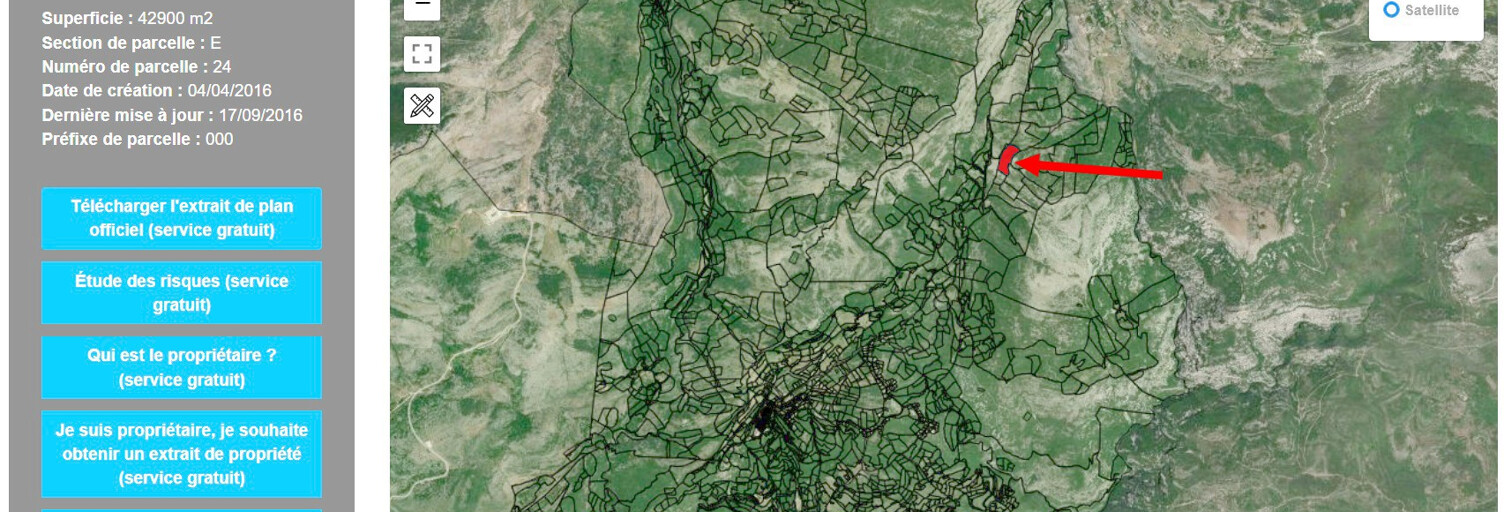 Terrain   m² à vendre à Mons (83440)