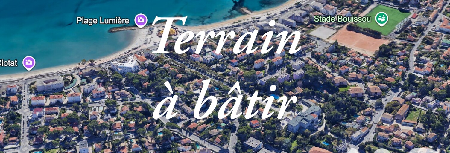 Terrain  1400 m² à vendre à La Ciotat (13600)