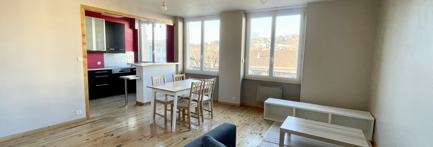 Appartement 3 Pièces 61 m² à louer à Saint-Étienne (42000)