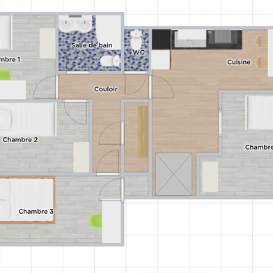 Appartement 5 pièces 260000 €