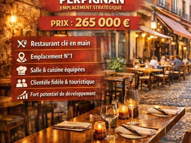 Vente Restaurant 300 m&sup2; — photo du bien