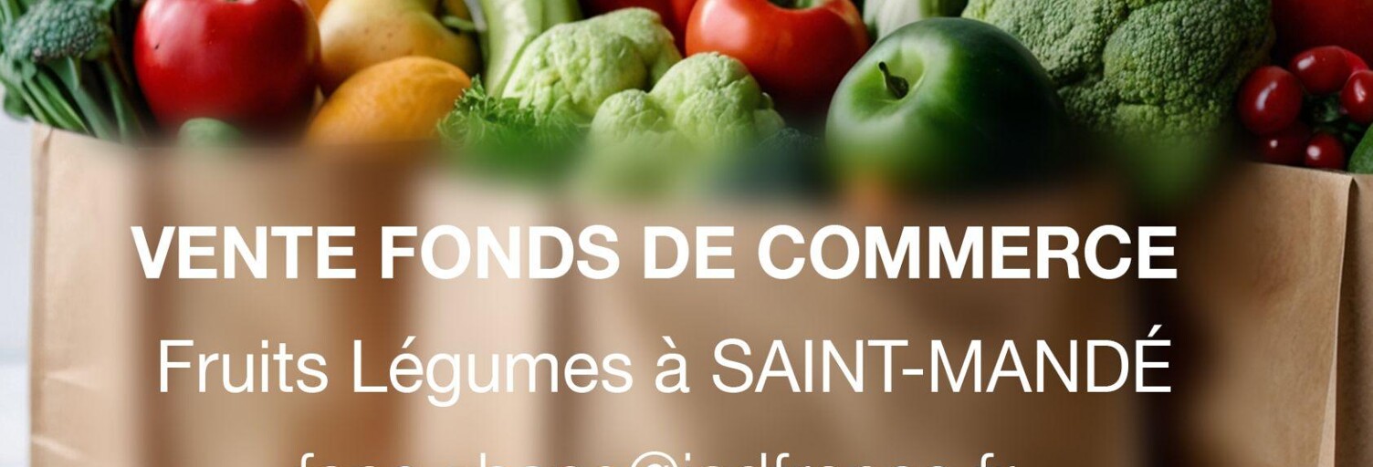 Commerce  62 m² à vendre à Saint-Mandé (94160)