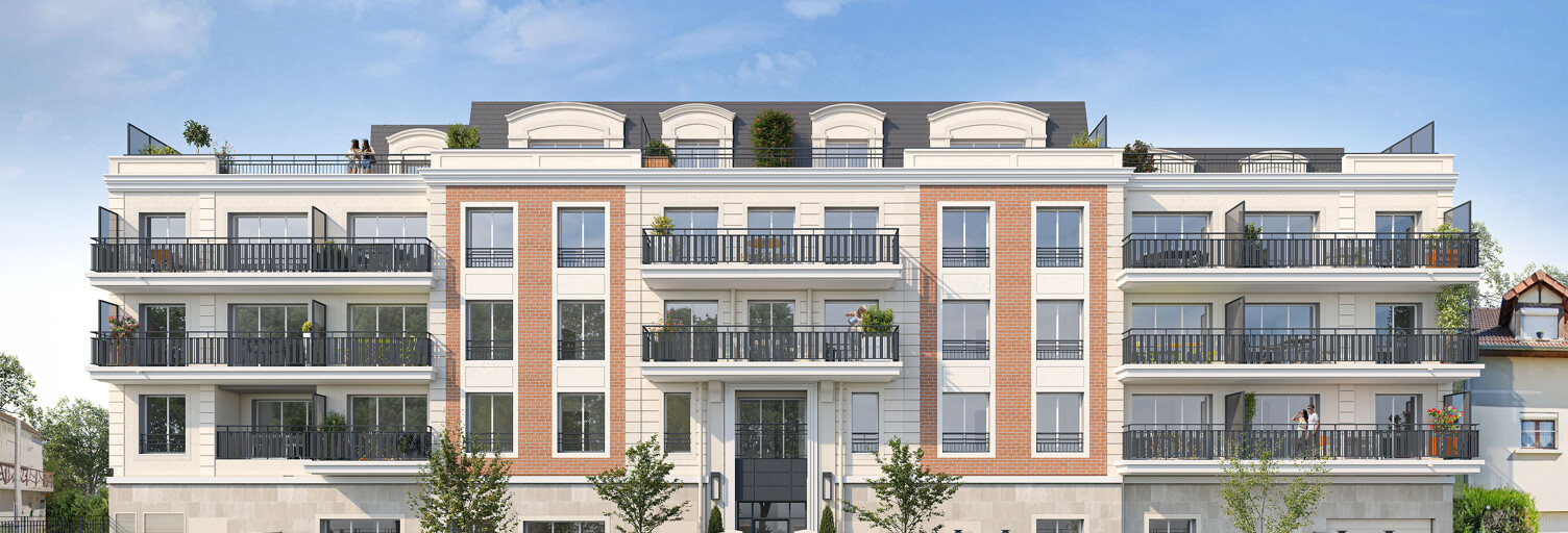 Appartement neuf T2, T3, T4 Pièce 41 à 75 m² à vendre à Gagny (93220)