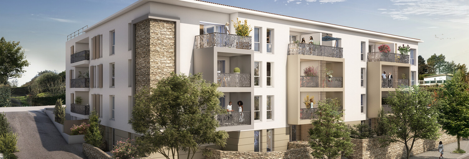 Appartement neuf T2, T3 Pièce 41 à 61 m² à vendre à Draguignan (83300)