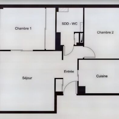 Appartement 3 pièces 1290 €