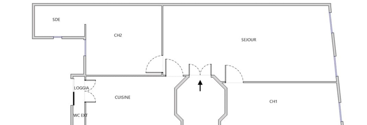 Appartement 3 Pièces 53 m² à vendre à Marseille 1 (13001)