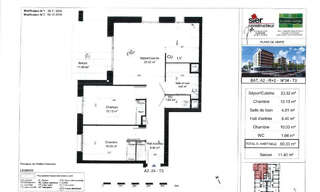 Appartement 3 Pièces 60 m² à louer à Vaulx-en-Velin (69120)