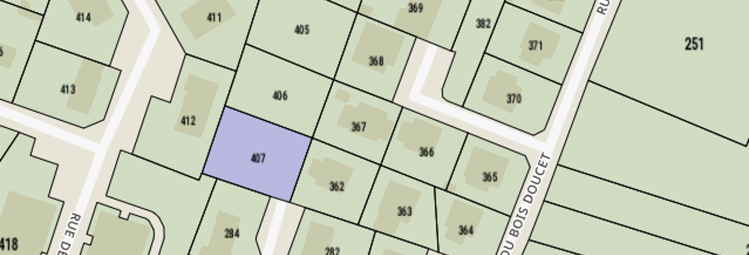 Terrain  822 m² à vendre à Jarnac (16200)