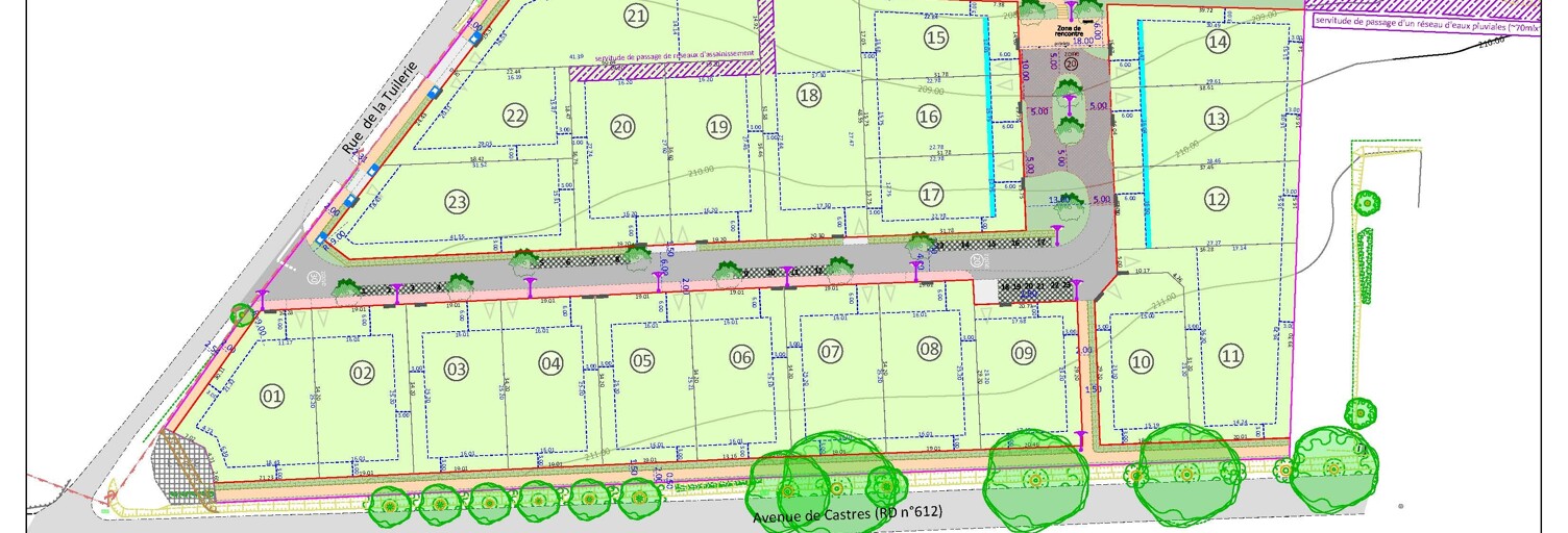 Terrain  501 m² à vendre à Valdurenque (81090)
