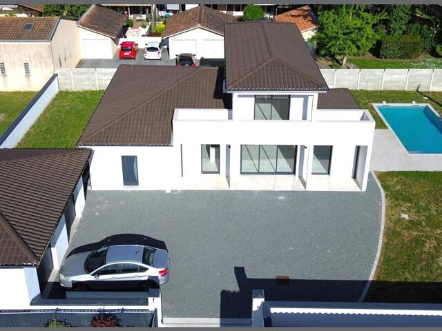 Belle Contemporaine 160 m² avec piscine - Bergerac — photo du bien