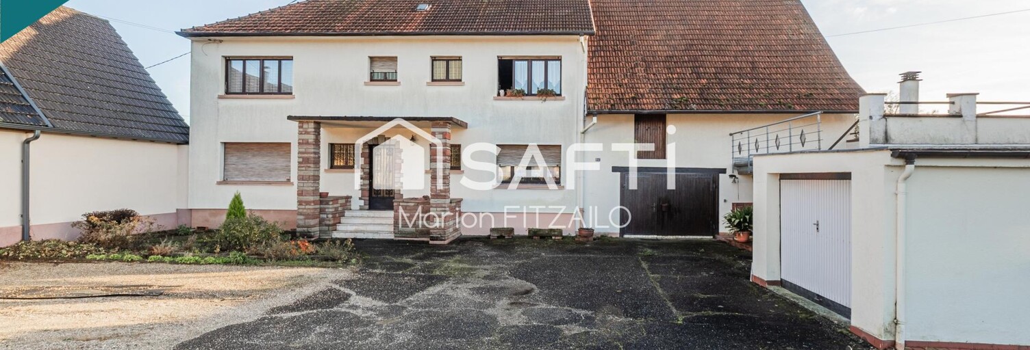 Maison 6 Pièces 180 m² à vendre à Neuhaeusel (67480)