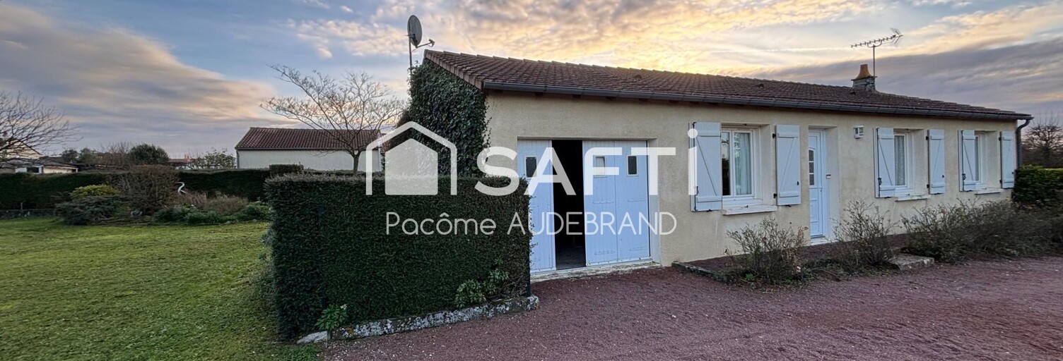 Maison 5 Pièces 82 m² à vendre à La Foye-Monjault (79360)