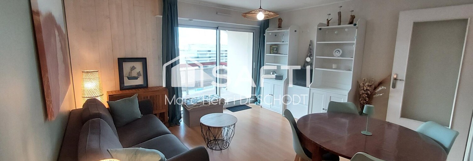 Appartement 2 Pièces 32 m² à vendre à Camiers (62176)