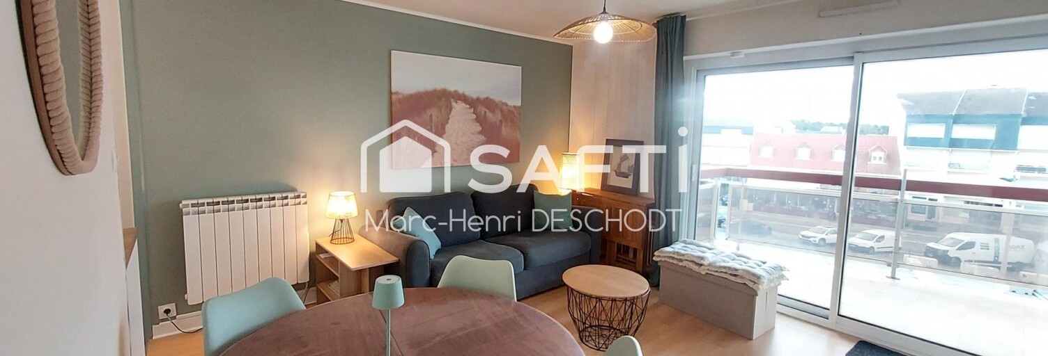 Appartement 2 Pièces 32 m² à vendre à Camiers (62176)