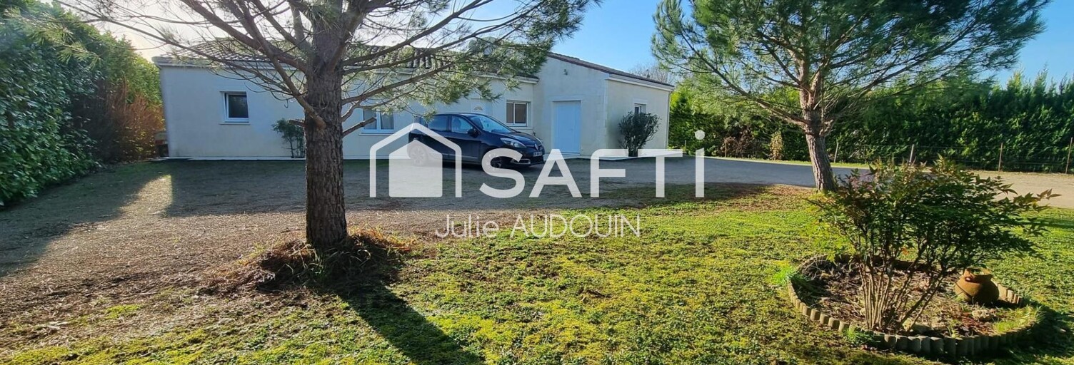 Maison 6 Pièces 129 m² à vendre à Prignac (17160)