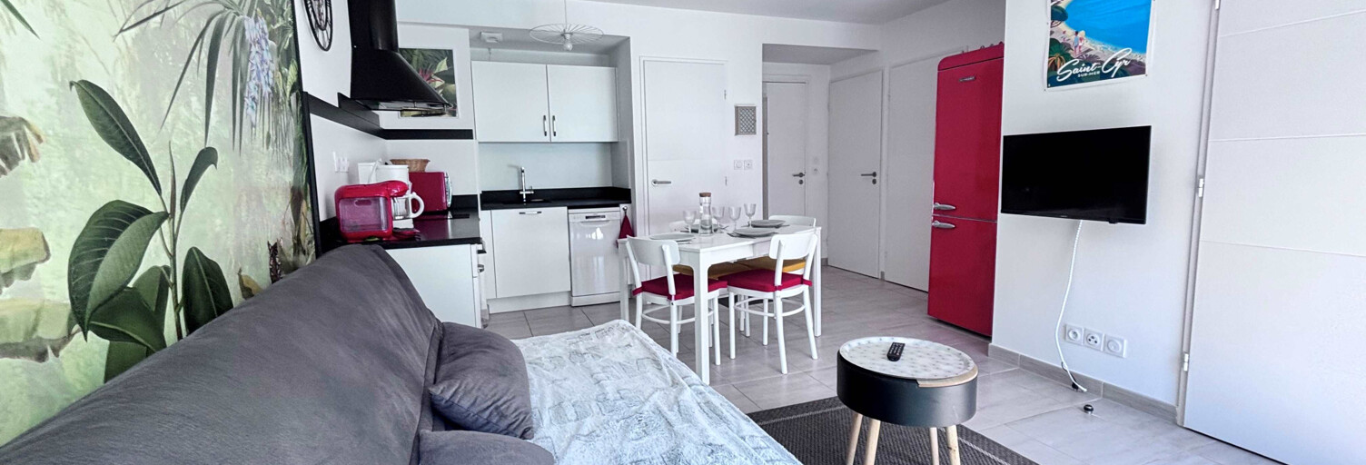 Appartement 2 Pièces 37 m² à vendre à Saint-Cyr-sur-Mer (83270)