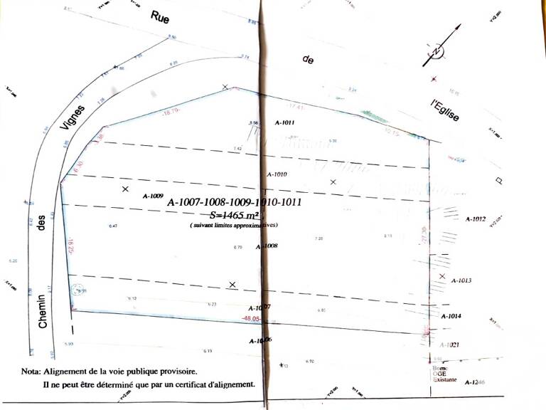 Vente Terrain à bâtir 1 473 m&sup2; — photo 1