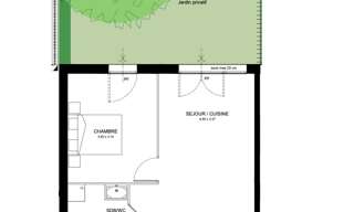 Appartement 2 Pièces 43 m² à vendre à Avrillé (49240)