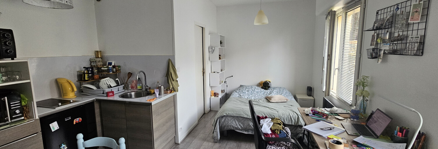 Appartement 1 Pièce 24 m² à vendre à Poitiers (86000)