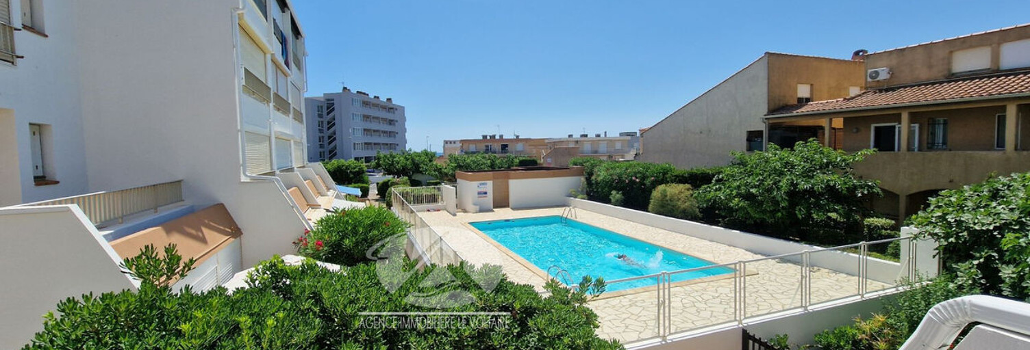 Appartement  35 m² à vendre à Valras-Plage (34350)