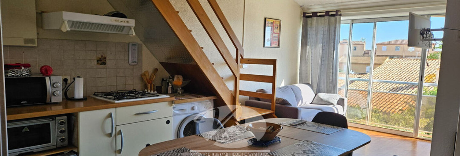 Appartement  30 m² à vendre à Valras-Plage (34350)