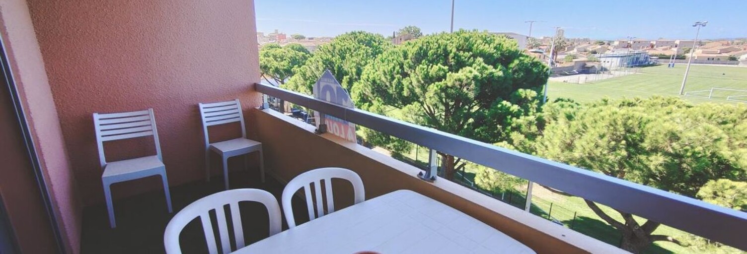 Appartement 3 Pièces 46 m² à louer à Valras-Plage (34350)