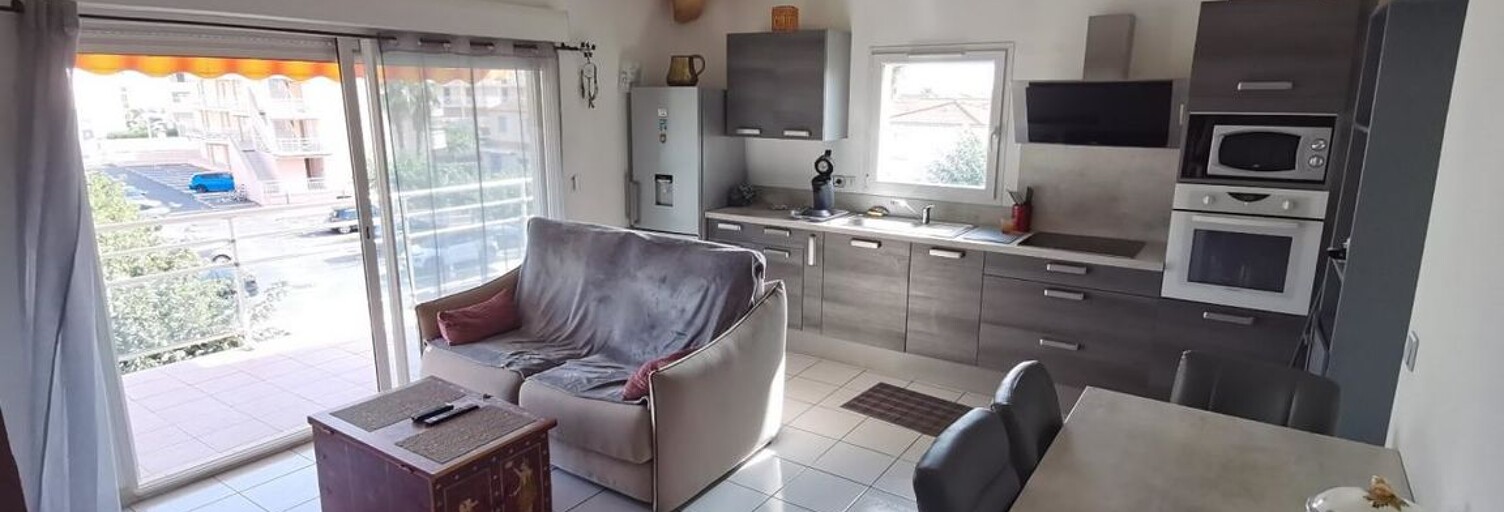 Appartement 3 Pièces 53 m² à vendre à Valras-Plage (34350)