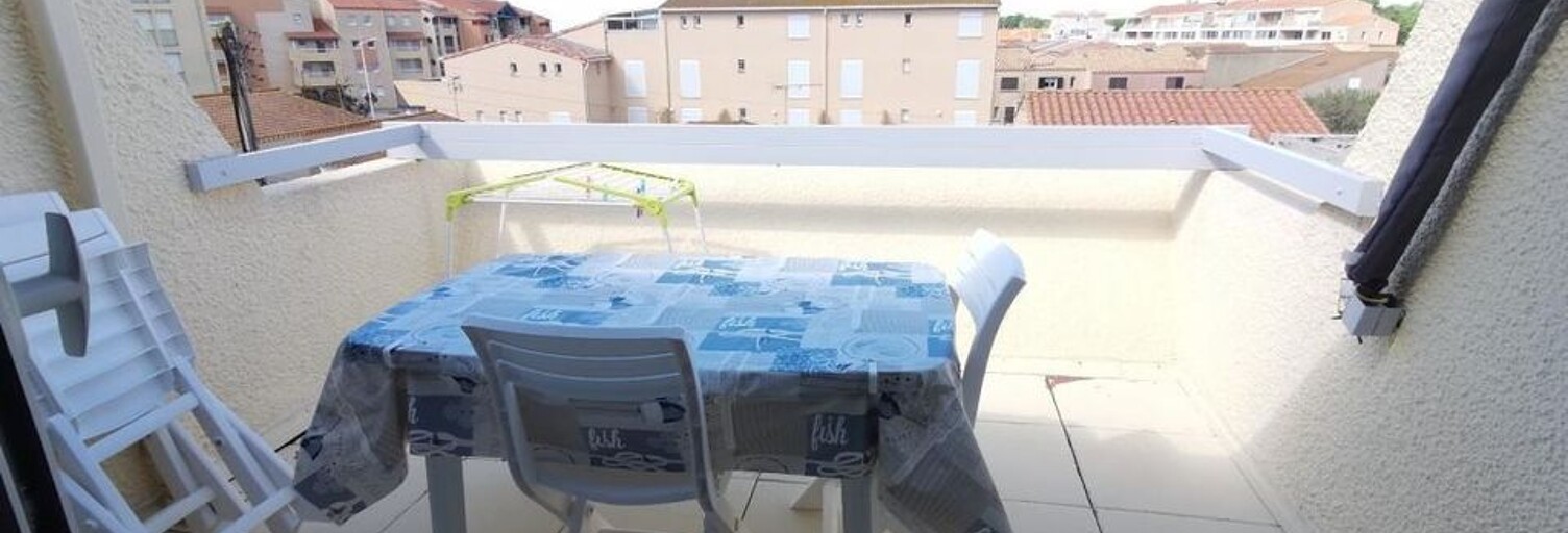 Appartement 2 Pièces 20 m² à vendre à Valras-Plage (34350)