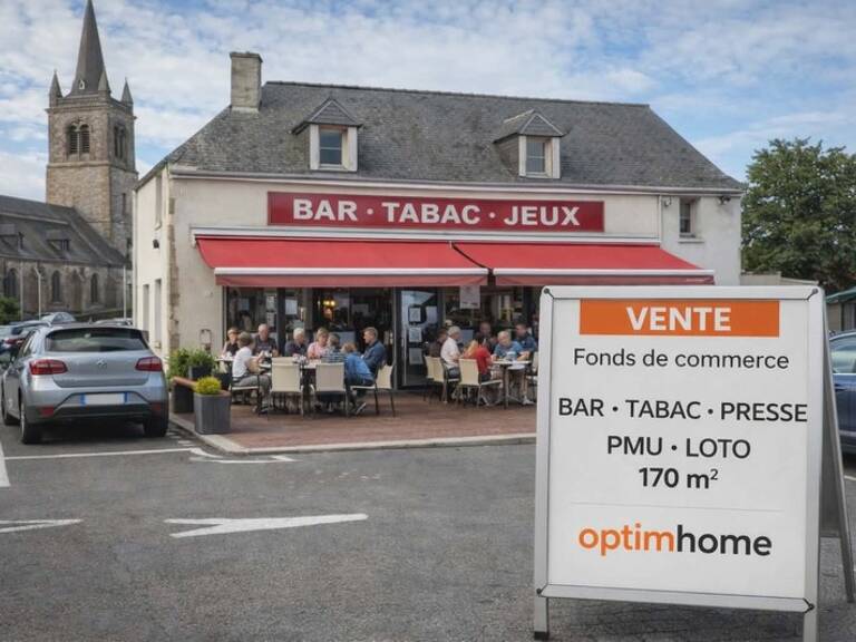 À vendre – Bar Tabac Presse Jeux PMU – Emplacement n°1 secteur Herbignac — photo 1