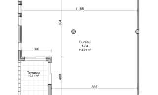 Bureau 1 Pièce 145 m² à louer à Montpellier (34000)