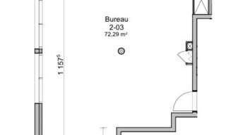 Bureau 1 Pièce 88 m² à louer à Montpellier (34000)