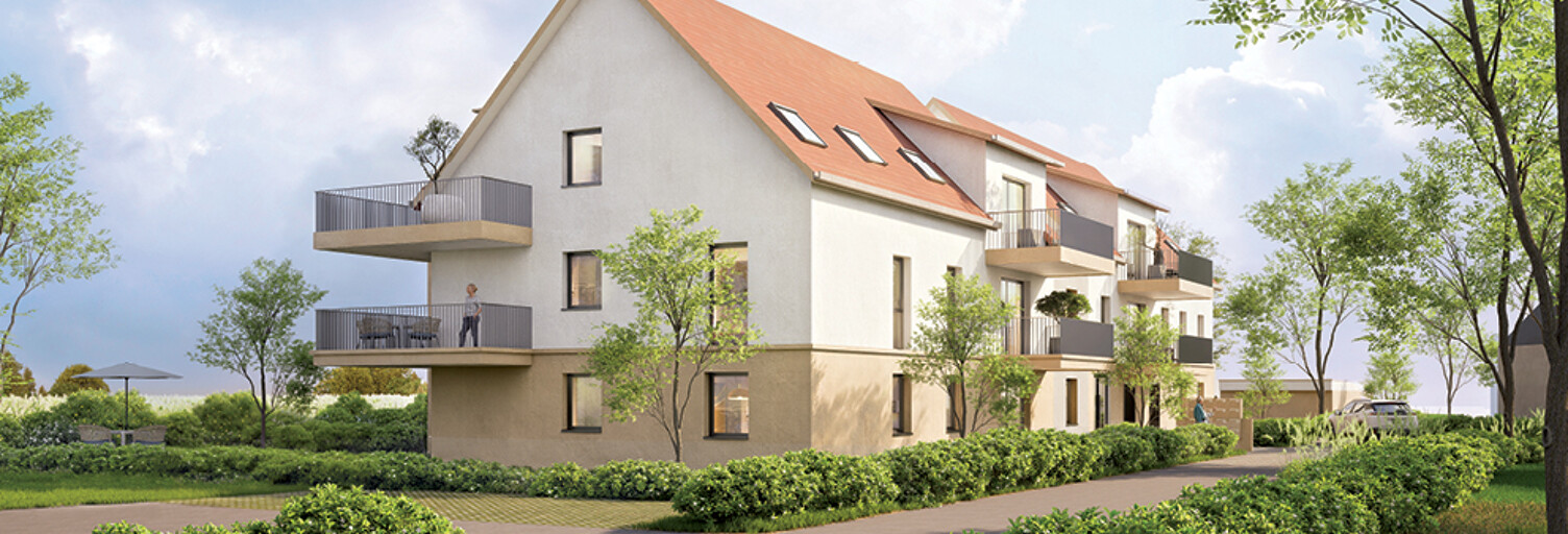 Appartement neuf T2, T3, T4 Pièce 42 à 78 m² à vendre à Lipsheim (67640)