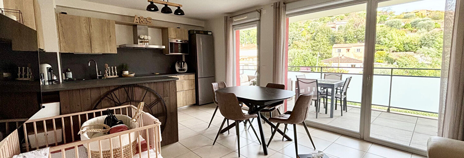Appartement 3 Pièces 61 m² à vendre à Cagnes-sur-Mer (06800)